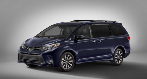 Diện mạo mới của Toyota Sienna 2018